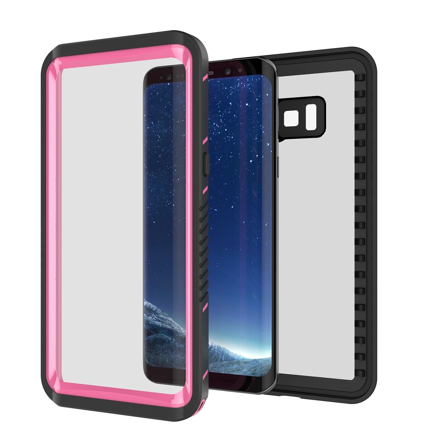 Galaxy S8 PLUS Case, Punkcase [Extreme Series] Armor Pink Cover