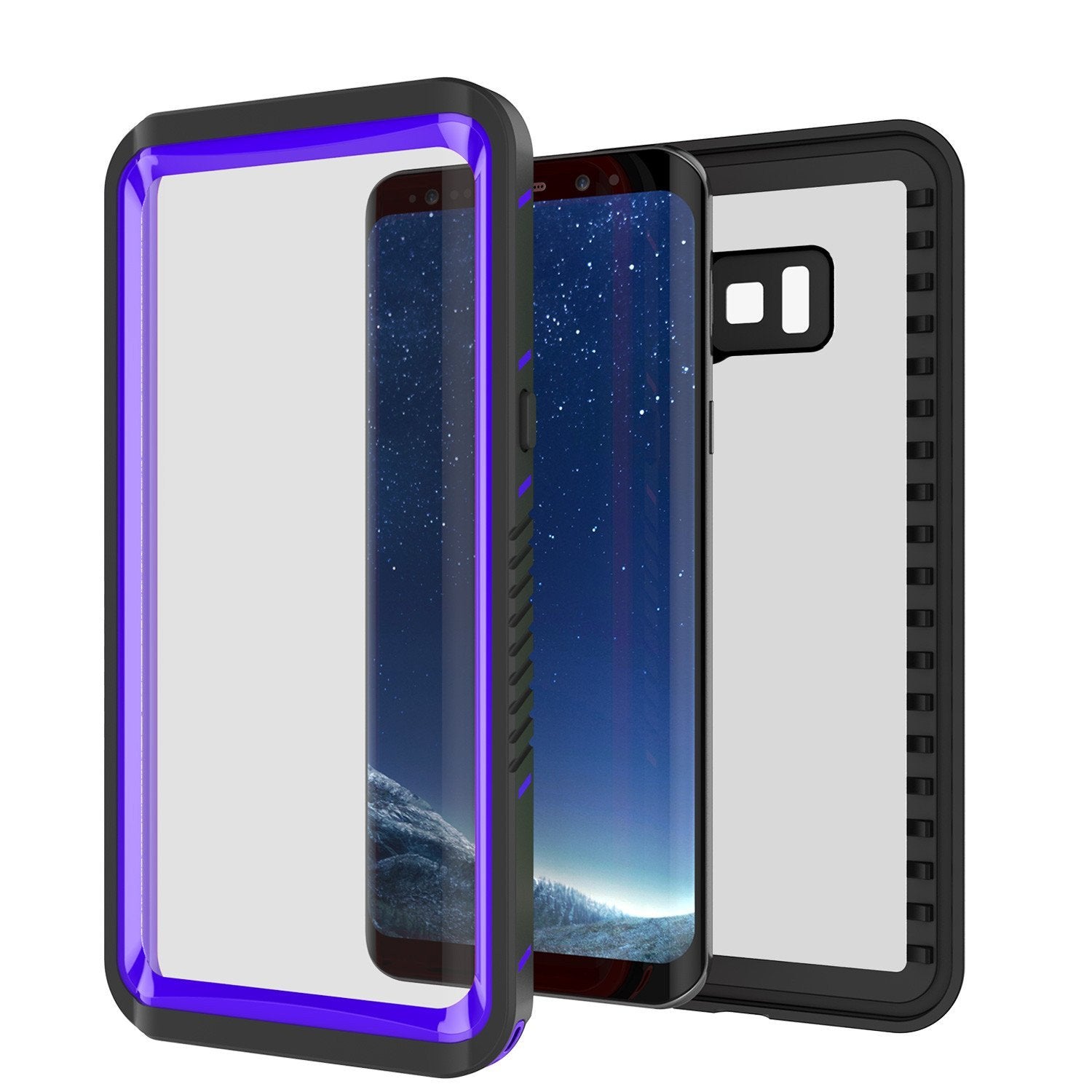 Galaxy S8 PLUS Case, Punkcase [Extreme Series] Armor Purple Cover