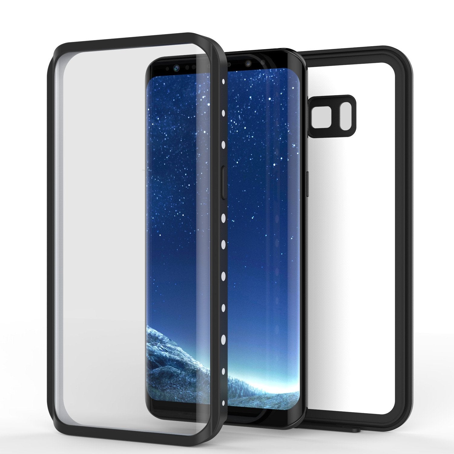Galaxy S8 Plus Water/Shock/Snow/Dirt Proof Case [White]