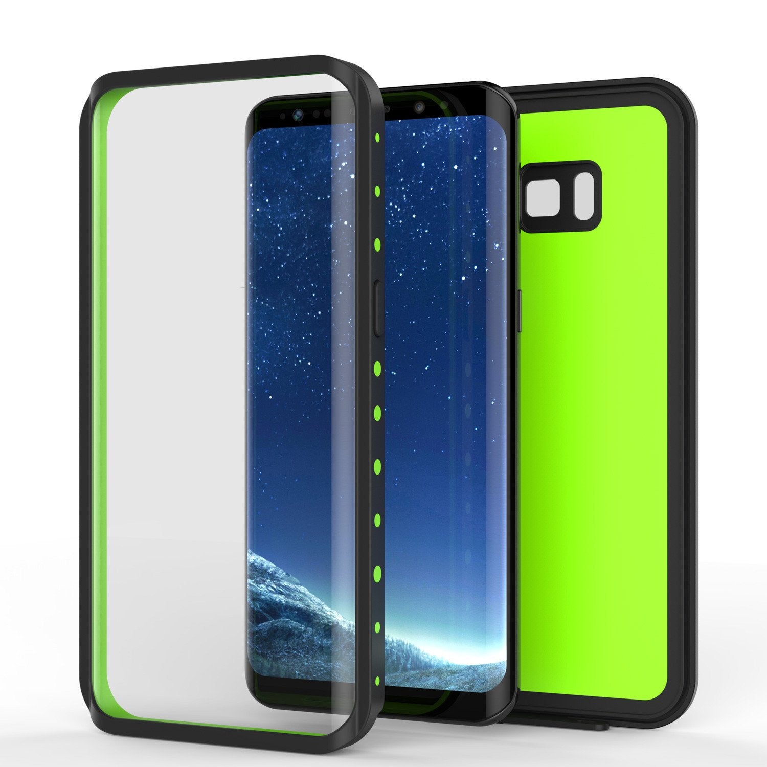 Galaxy S8 Plus Water/Shock/dirtproof Slim Fit Case | [Light Green]