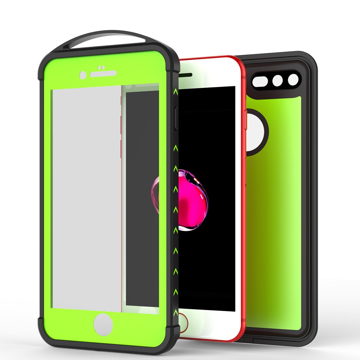 iPhone 7+ Plus Waterproof Case, Punkcase ALPINE Series, Light Green | Heavy Duty Armor Cover