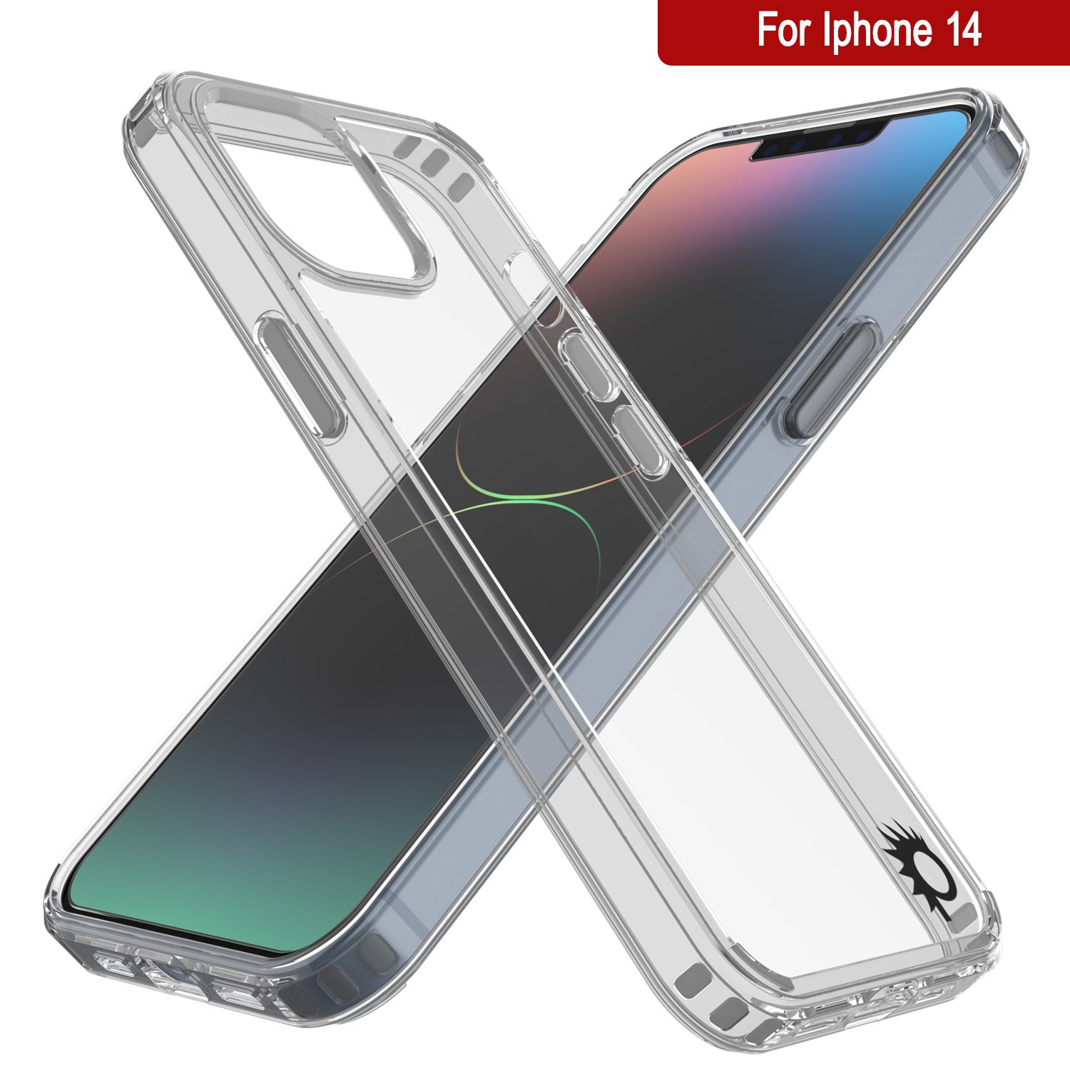 iPhone 15 Case Punkcase® LUCID 2.0 Clear Series Series w/ PUNK SHIELD Screen Protector | Ultra Fit
