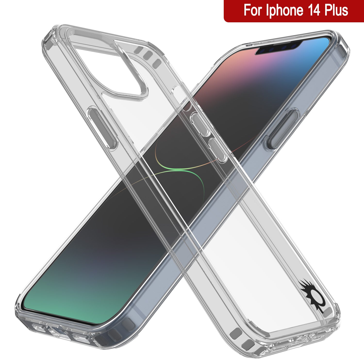 iPhone 15 Plus Case Punkcase® LUCID 2.0 White Series Series w/ PUNK SHIELD Screen Protector | Ultra Fit
