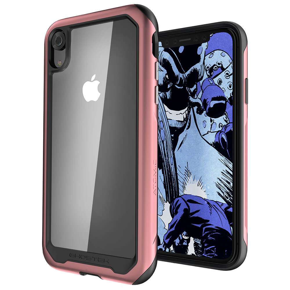 iPhone Xr Case, Ghostek Atomic Slim 2 Series  for iPhone Xr Rugged Heavy Duty Case|PINK