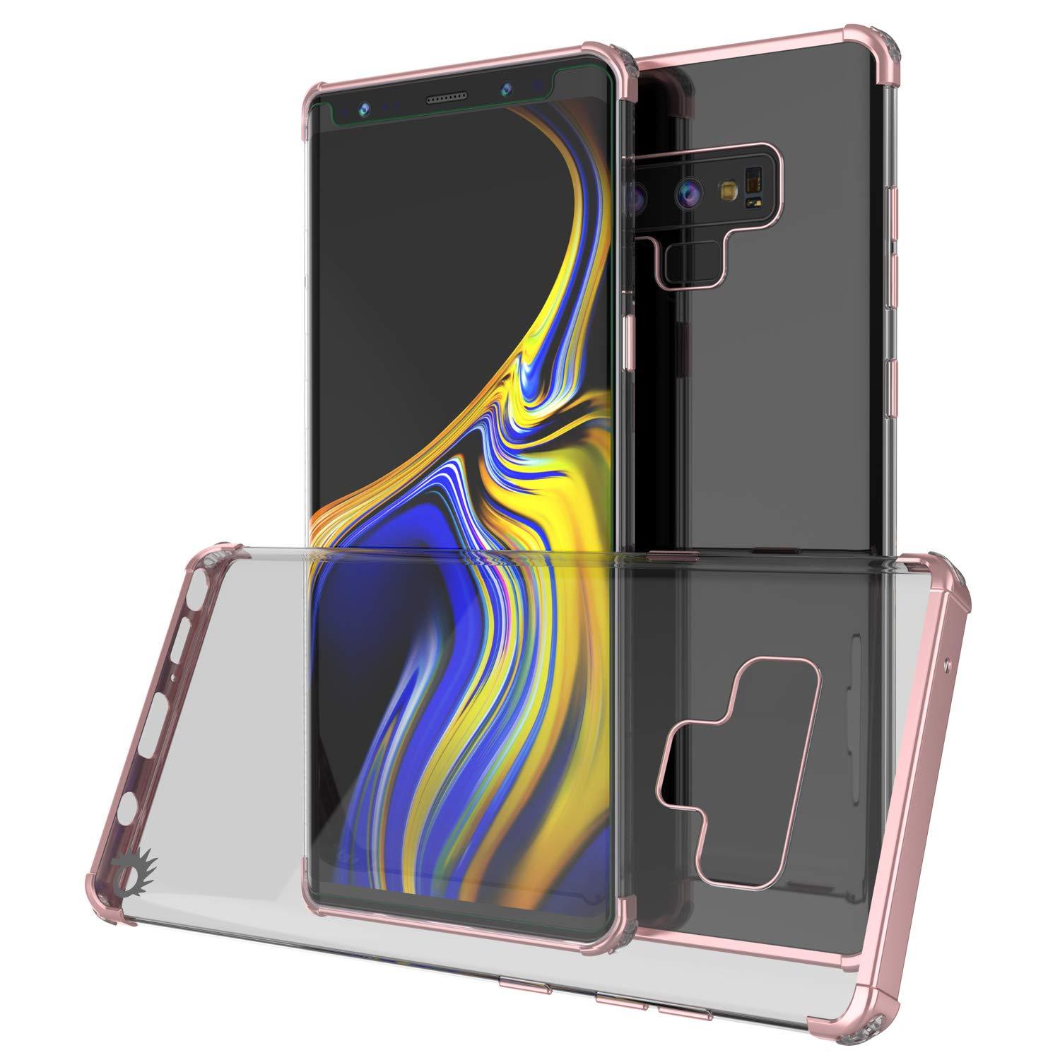 Galaxy Note 9 Blaze Series Shockproof Slim Case W/PunkShield Screen Protector [Rose-Gold]