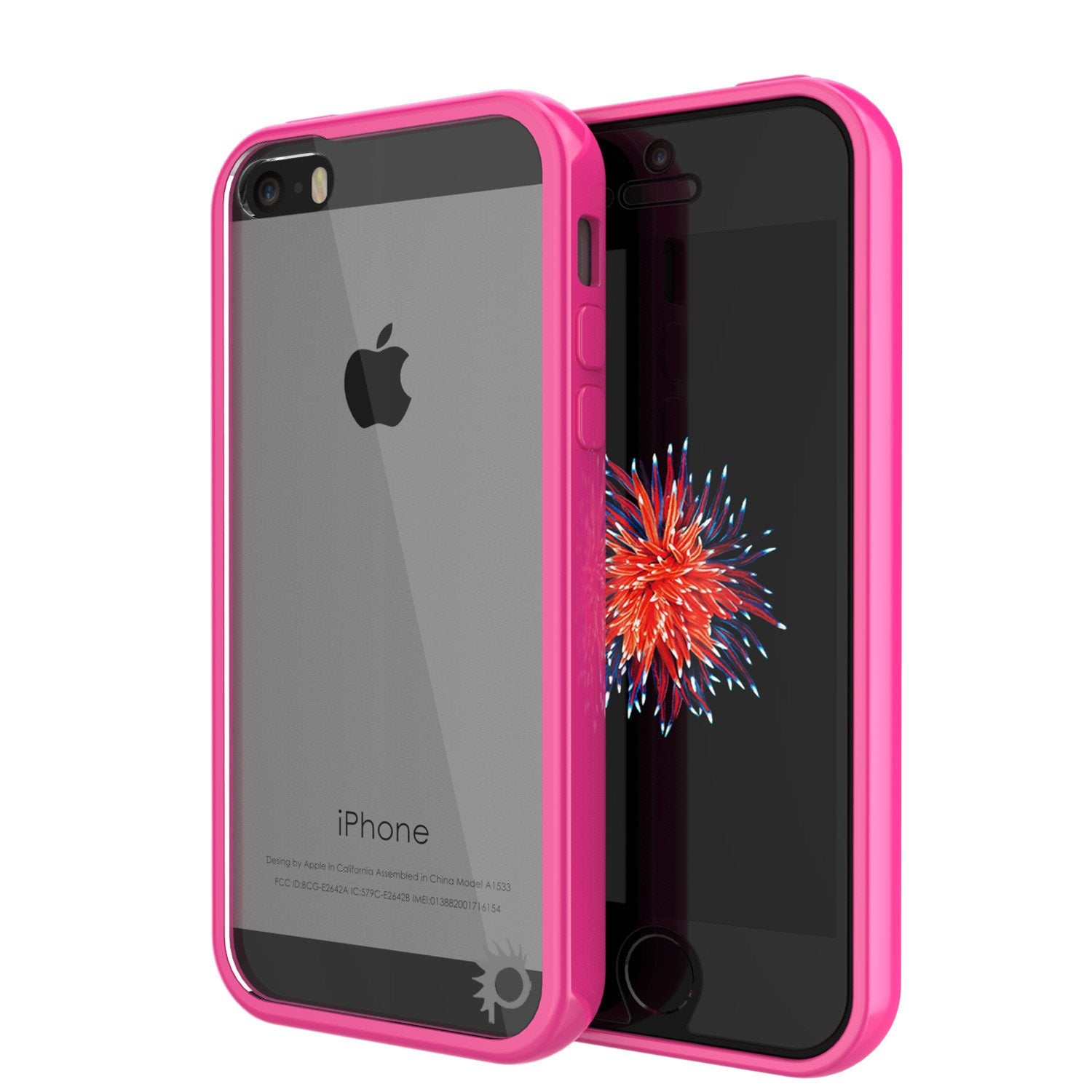 iPhone SE/5S/5 Case Punkcase® LUCID 2.0 Pink Series w/ PUNK SHIELD Screen Protector | Ultra Fit