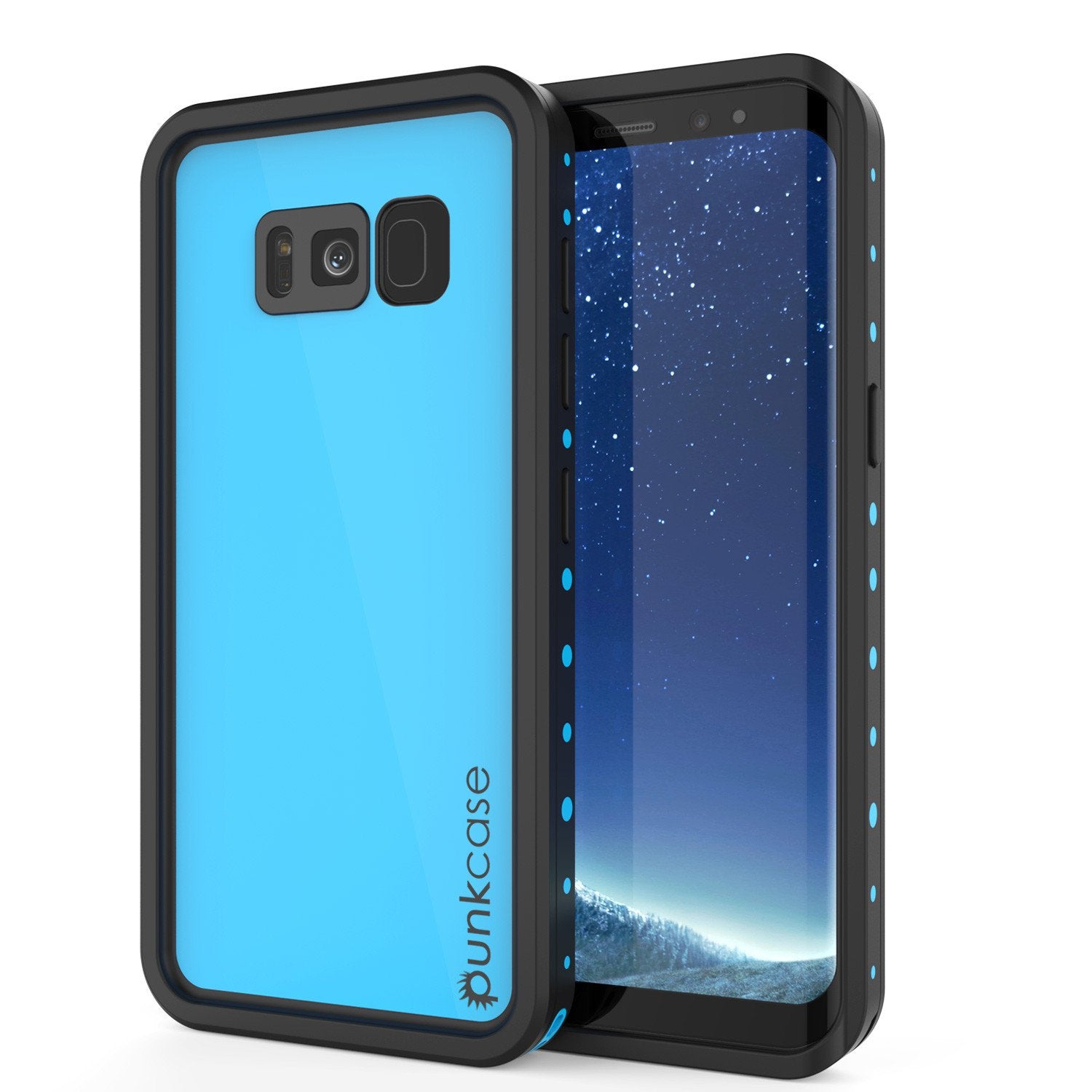 Galaxy S8 Plus Waterproof Shock/Snow Proof Case [Light Blue]