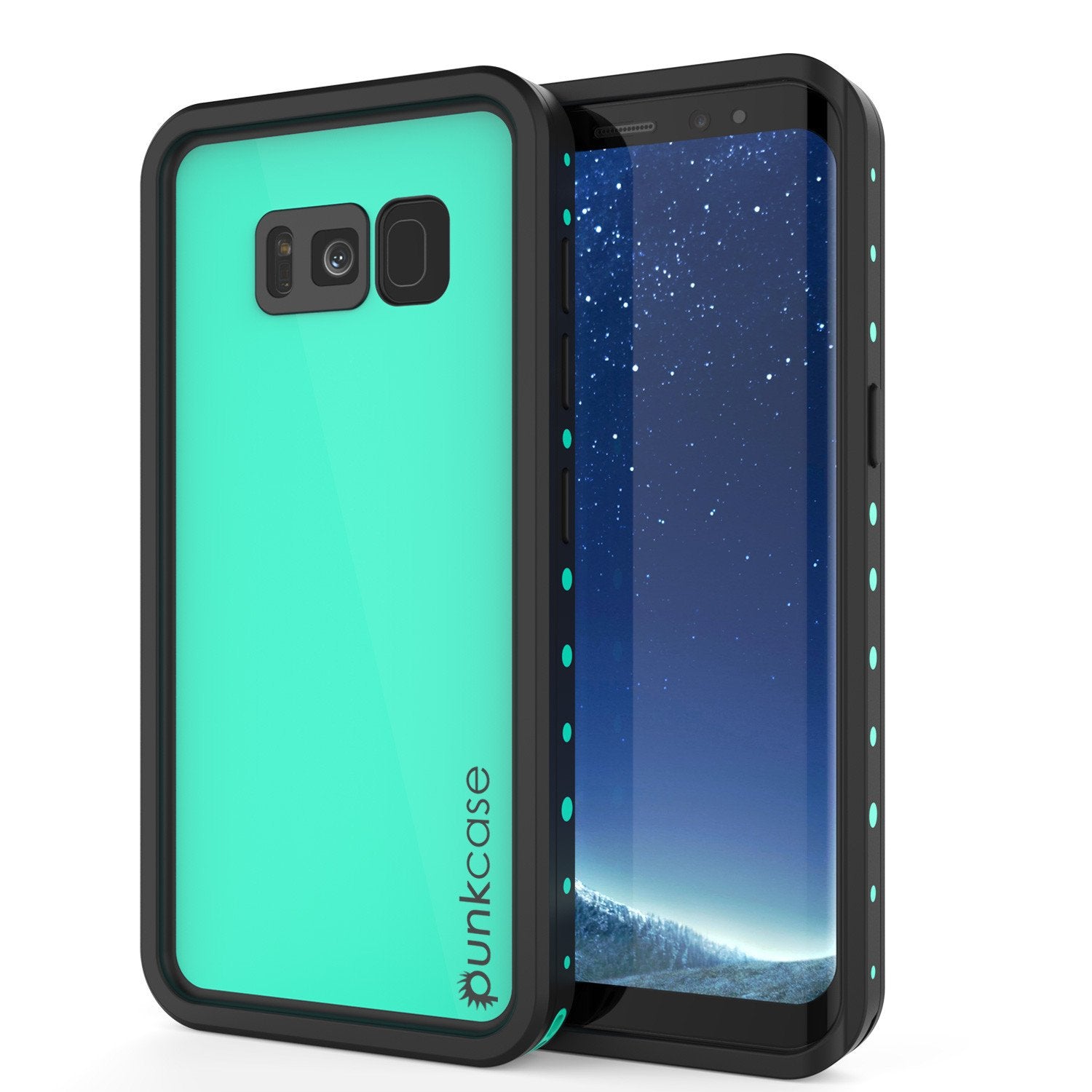 Galaxy S8 Plus Water/Dirt/Shock/Snow Proof Case [Teal]