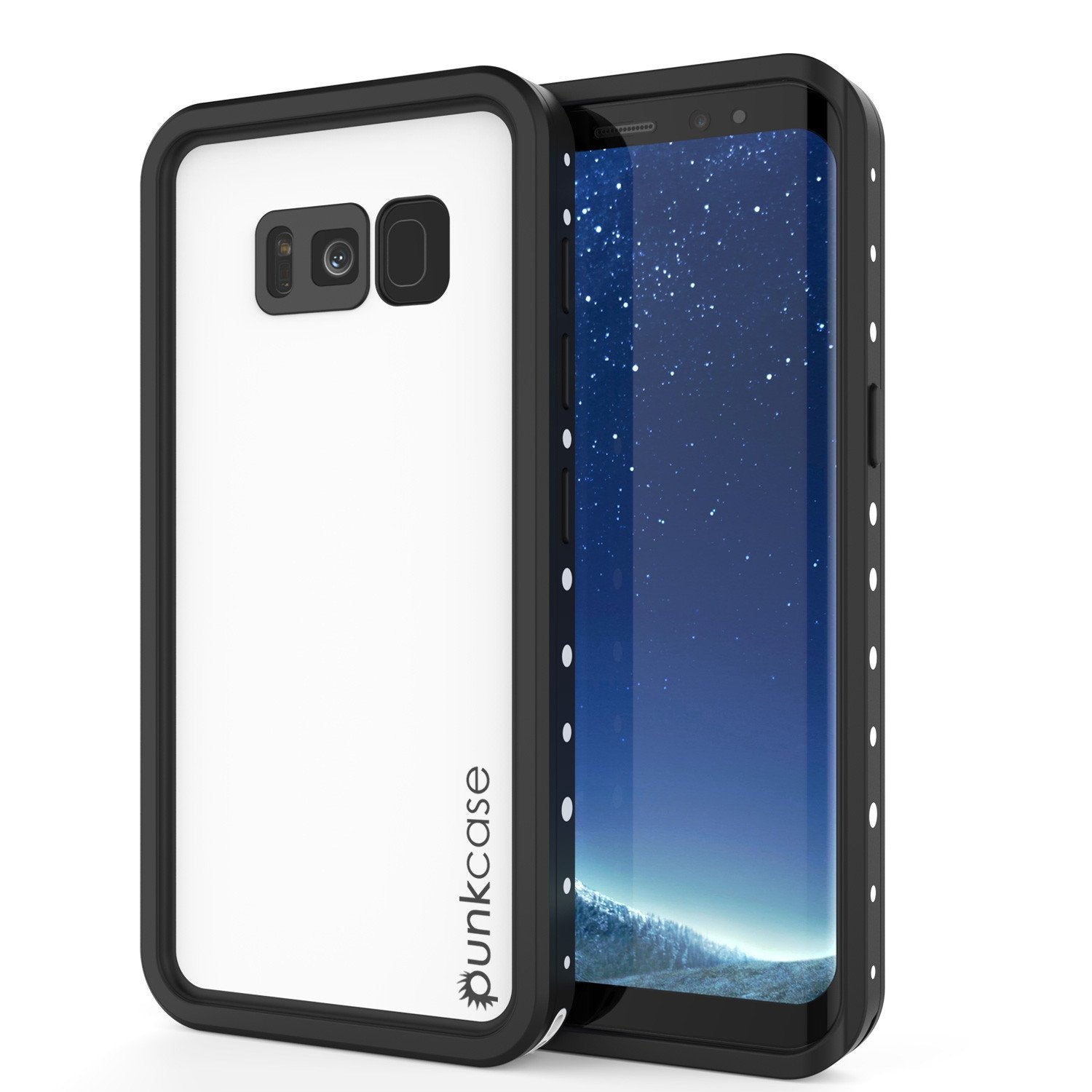 Galaxy S8 Plus Water/Shock/Snow/Dirt Proof Case [White]
