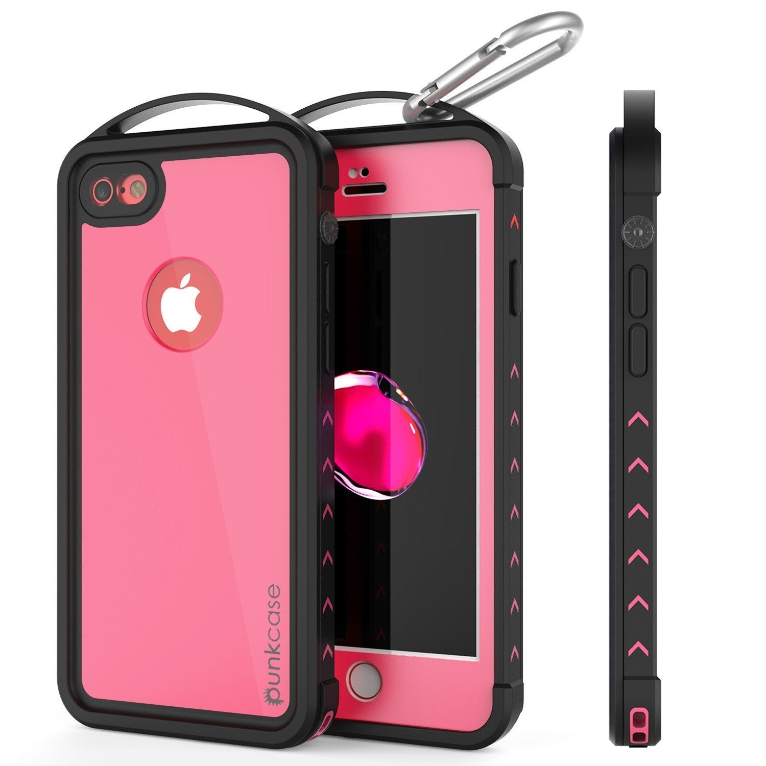 iPhone SE (4.7") Waterproof Case, Punkcase ALPINE Series, Pink | Heavy Duty Armor Cover