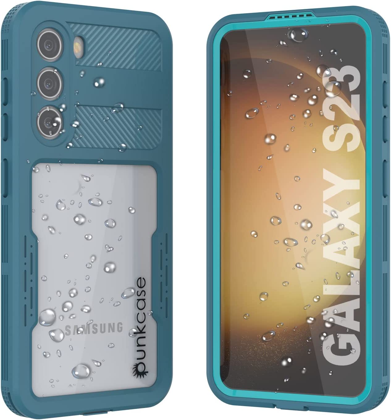 Galaxy S23 Waterproof Case [Alpine 2.0 Series] [Slim Fit] [IP68 Certified] [Shockproof] [Blue]