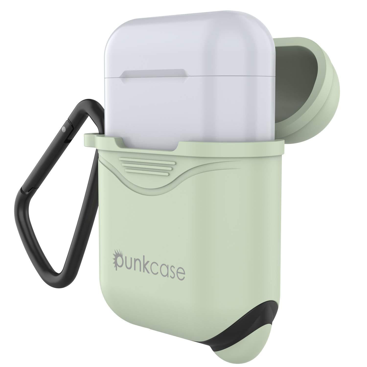 Punkcase Airpod Case with Keychain (Mint-Green)