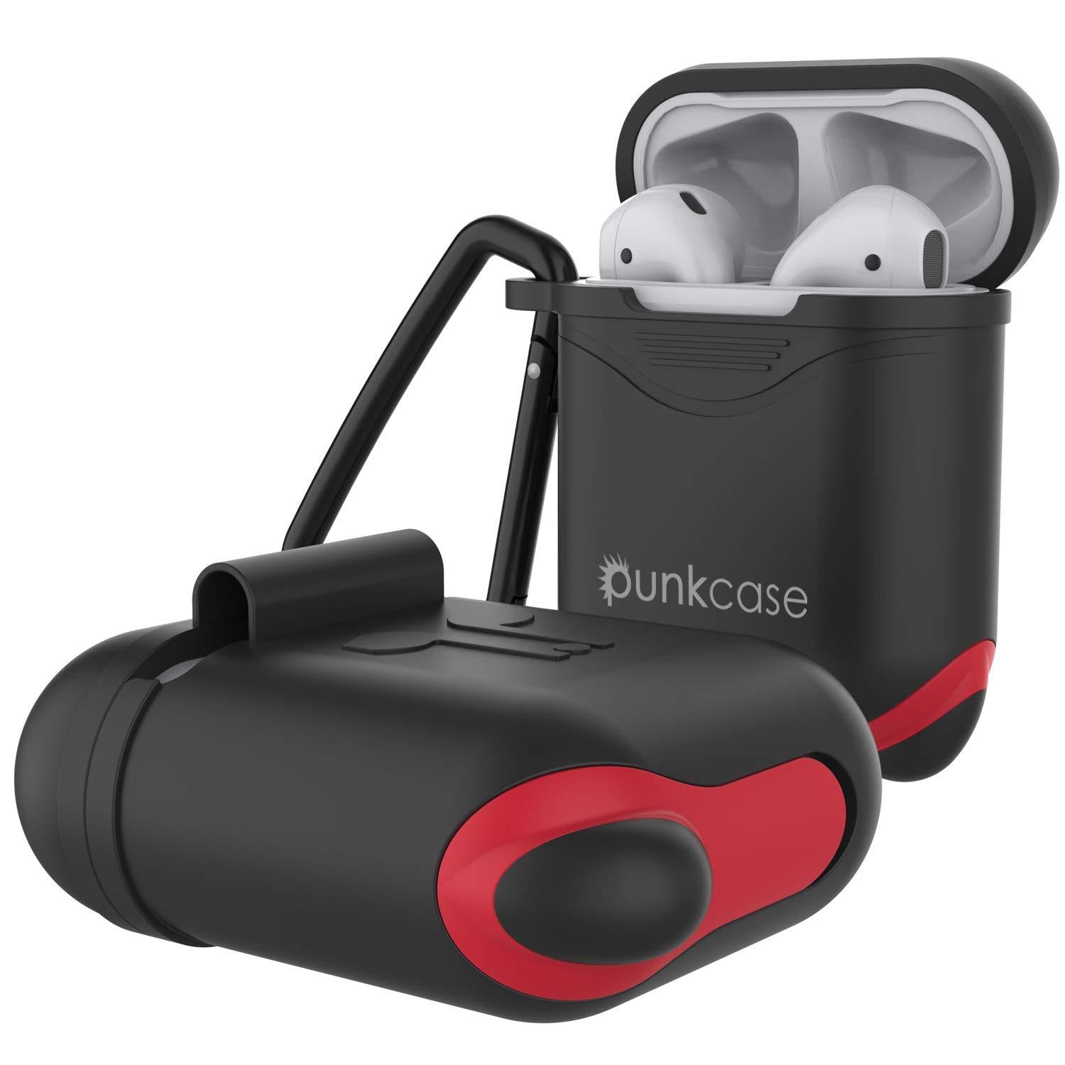Punkcase Airpod Case with Keychain (Black)