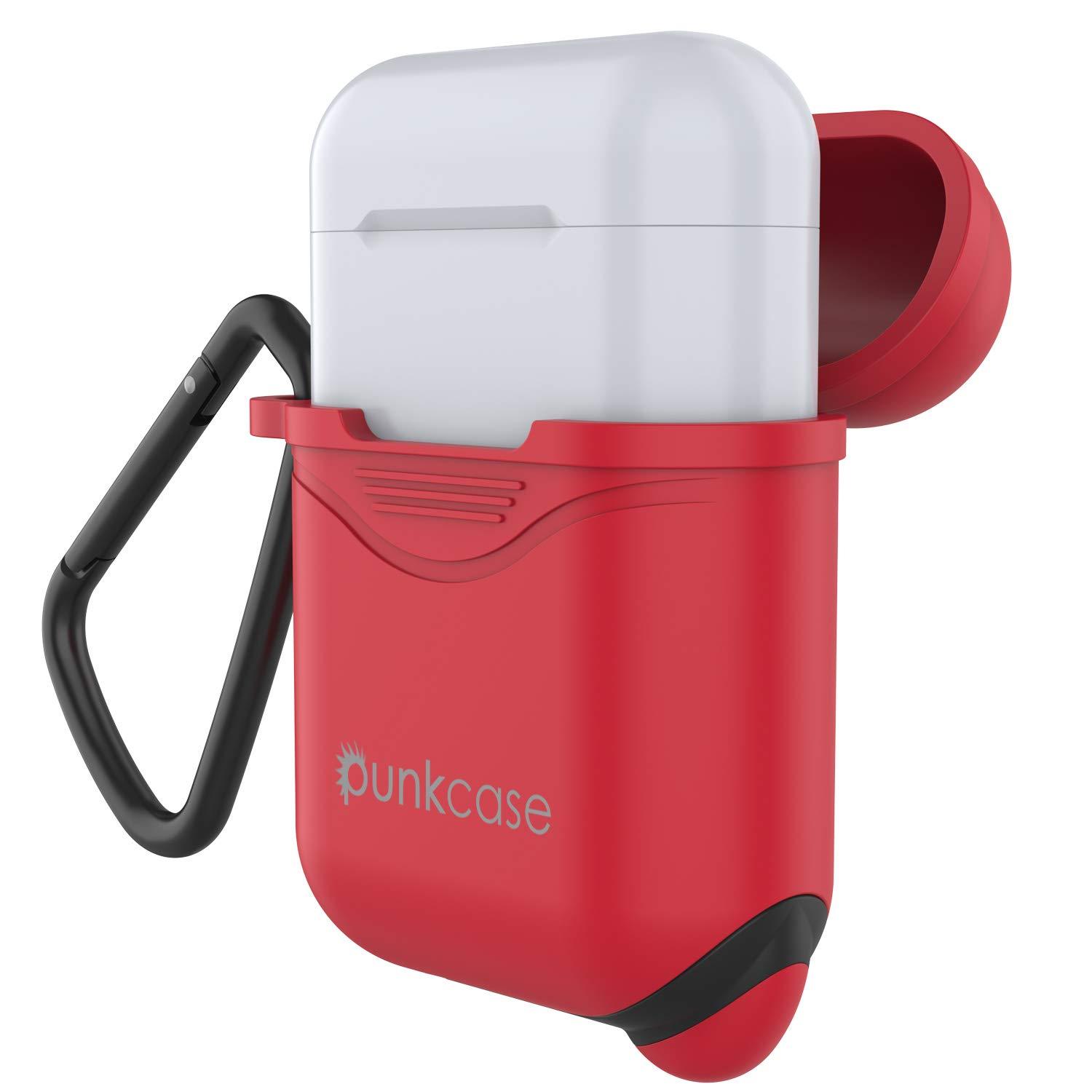 Punkcase Airpod Case with Keychain (Red)