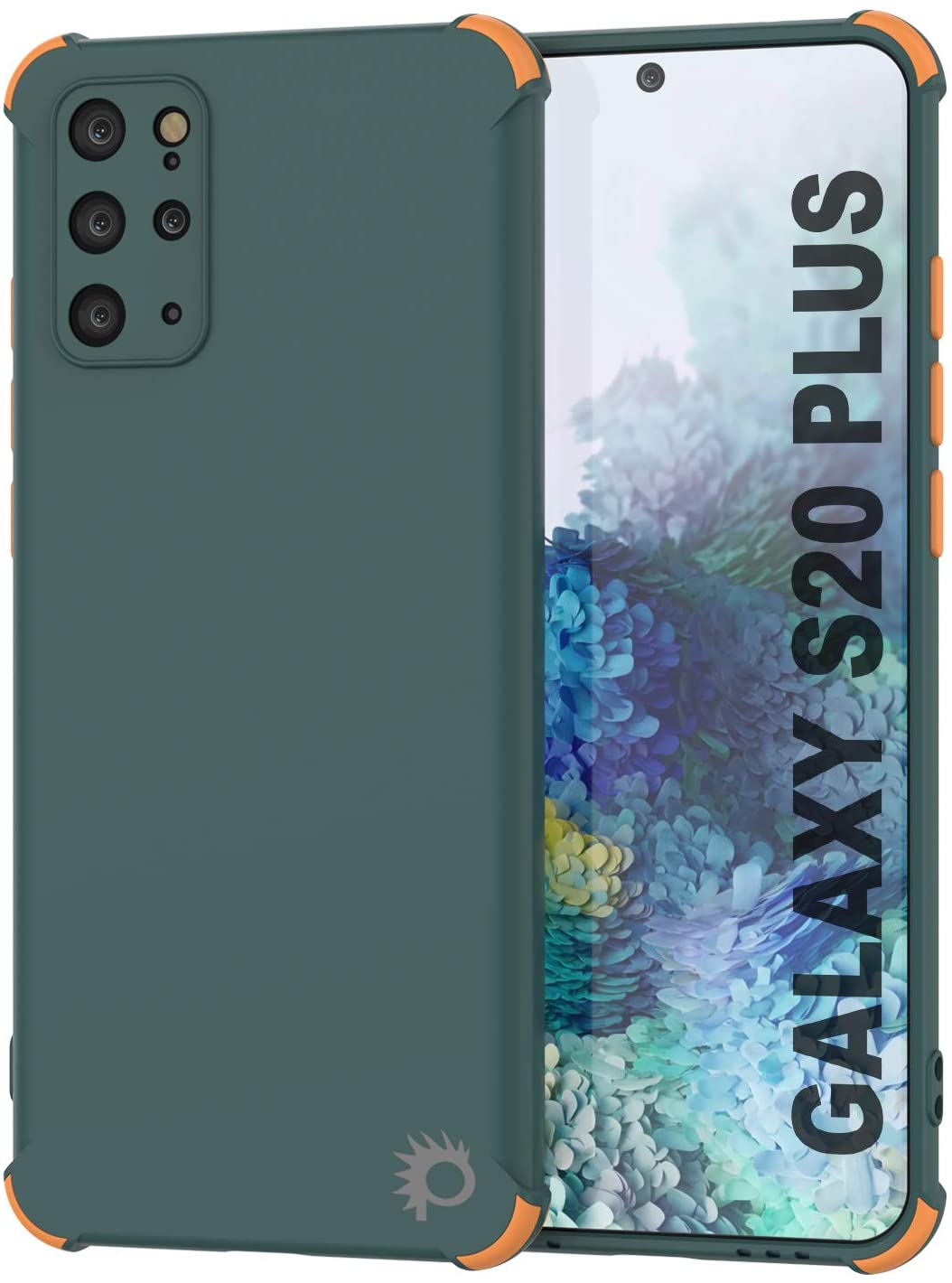 Punkcase Protective & Lightweight TPU Case [Sunshine Series] for Galaxy S20+ Plus [Dark Green]