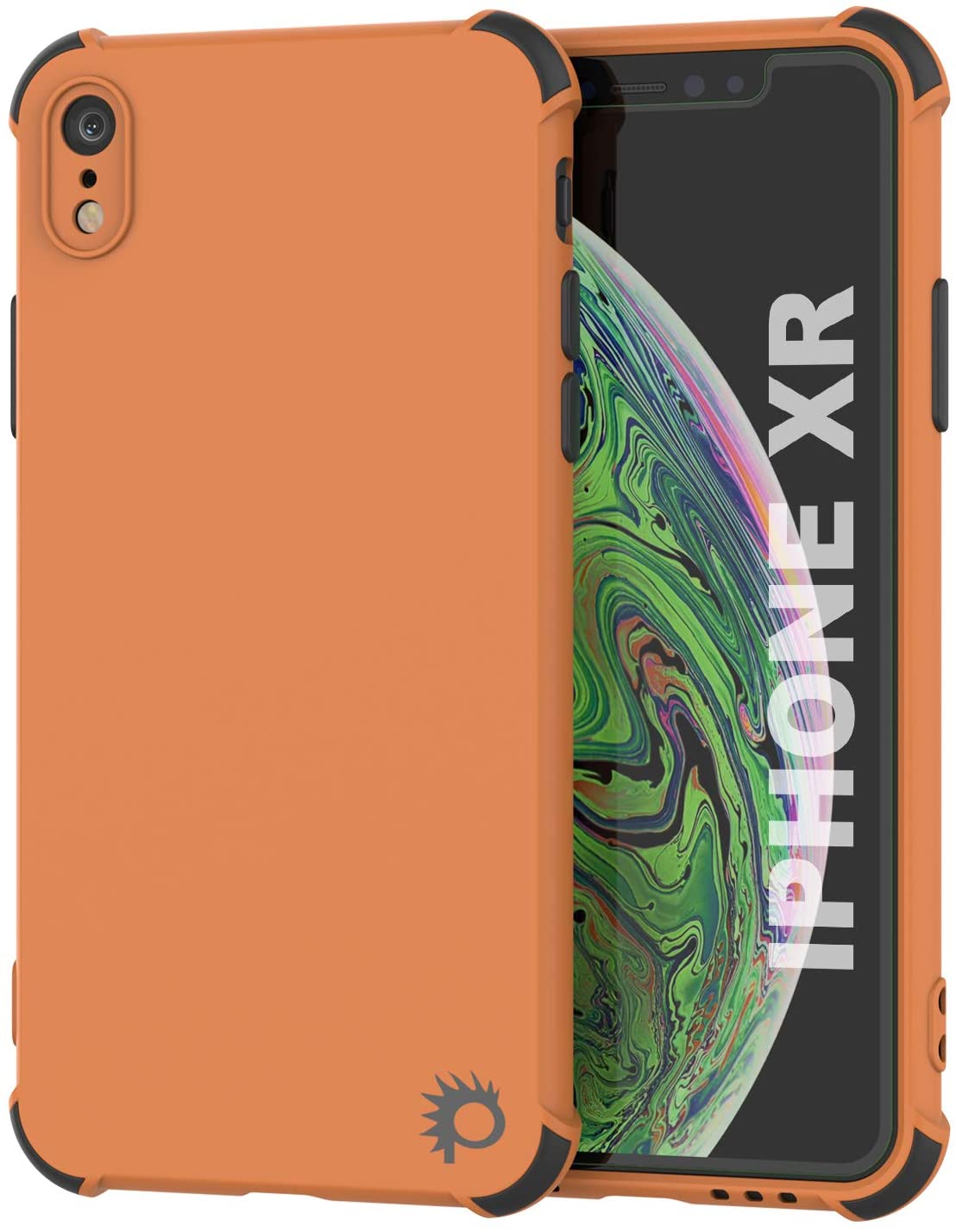 Punkcase Protective & Lightweight TPU Case [Sunshine Series] for iPhone XR [Orange]