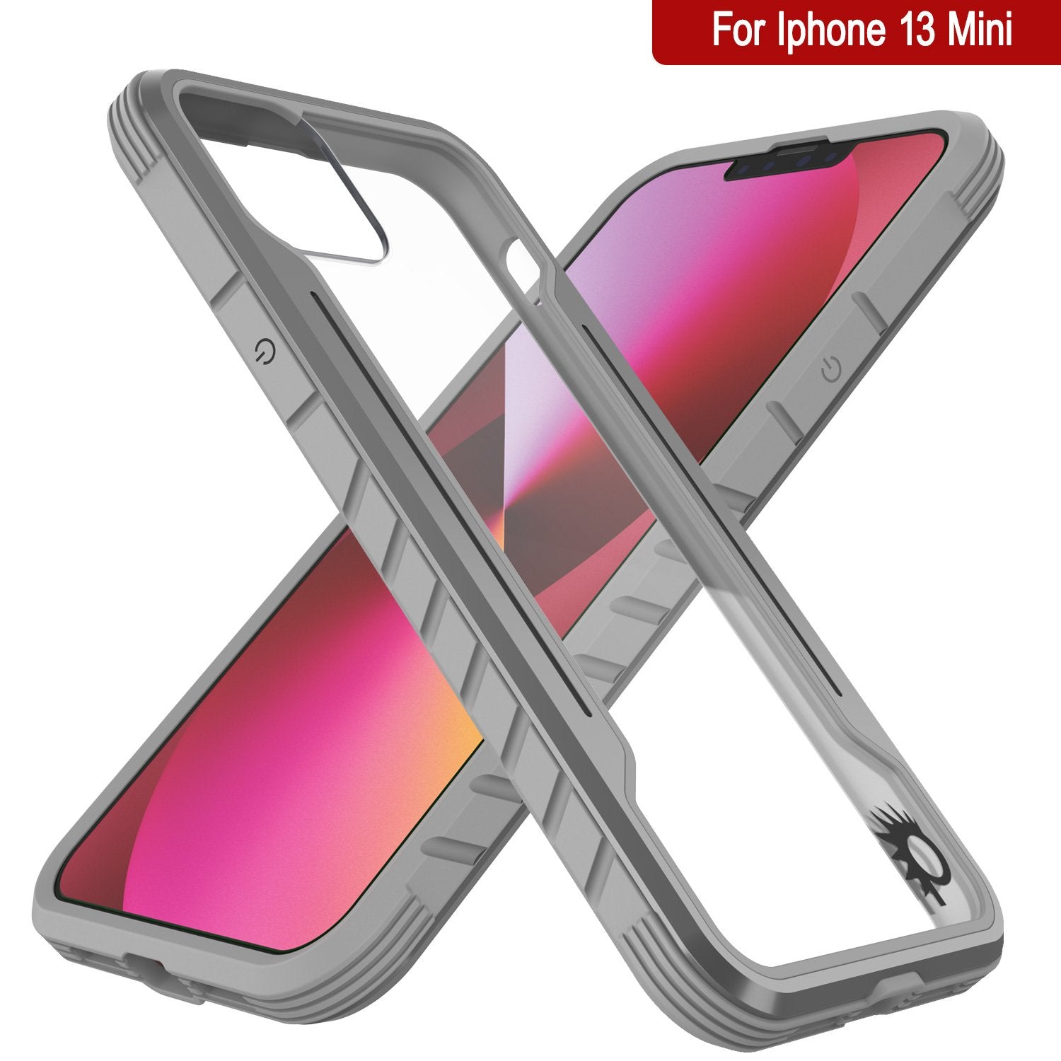 Punkcase iPhone 14 Plus Ravenger MAG Defense Case Protective Military Grade Multilayer Cover [Grey]