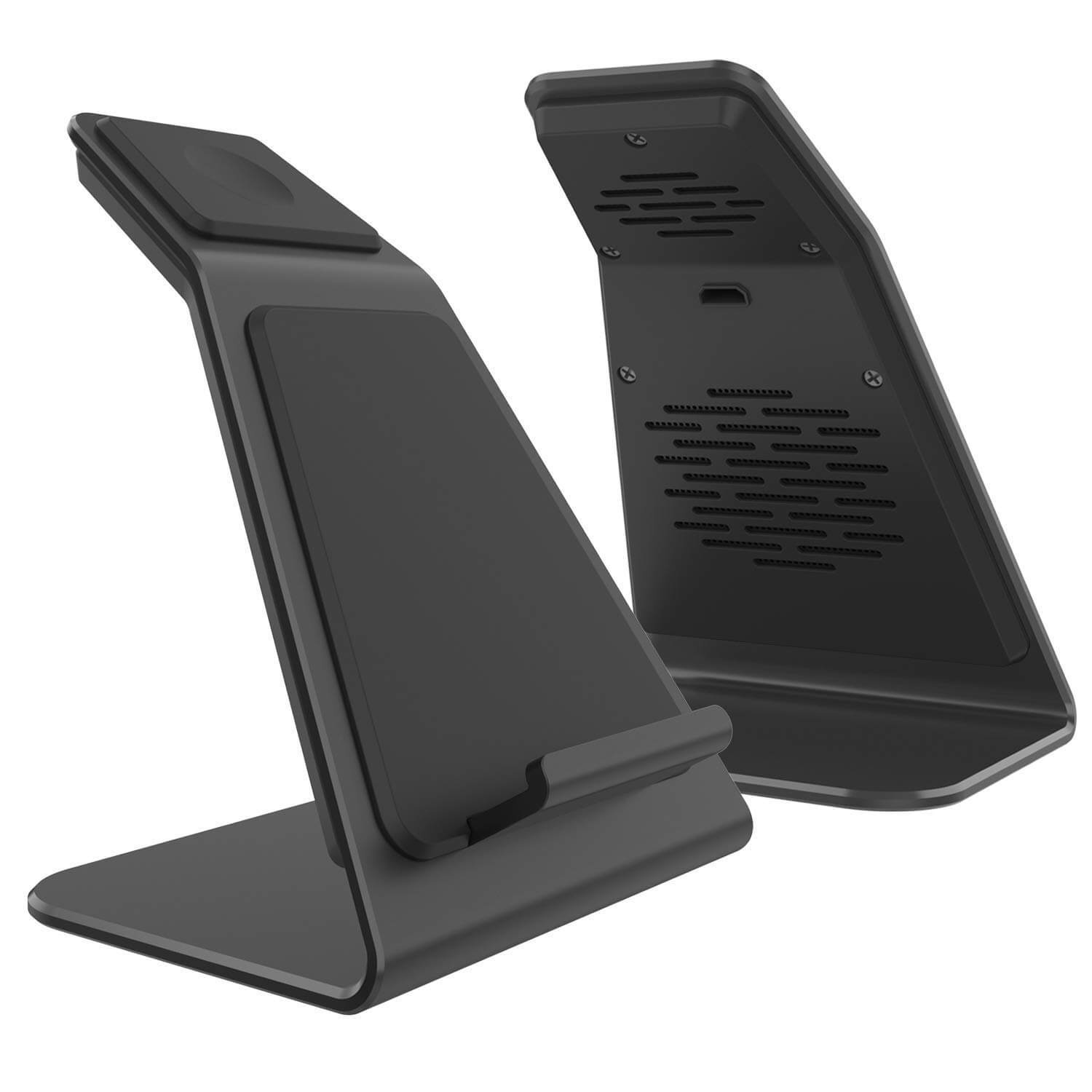 Punkcase Phone and Watch Charging Station [Black]