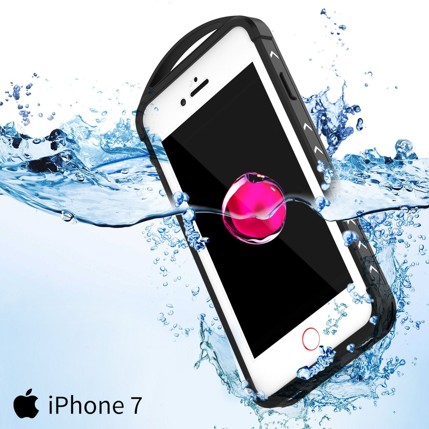 iPhone 8 Waterproof Case, Punkcase ALPINE Series, White | Heavy Duty Armor Cover
